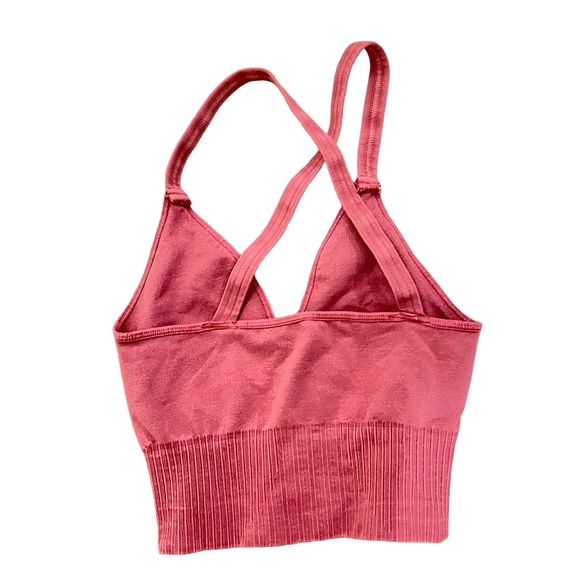 Free People Pink Tie-Dye Flare Pants - Picture 5 of 9